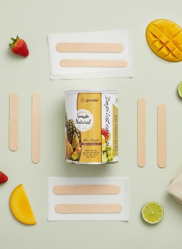 Globalstar Professional Depilatory Wax Can Mix Fruit 800ml - Image 5